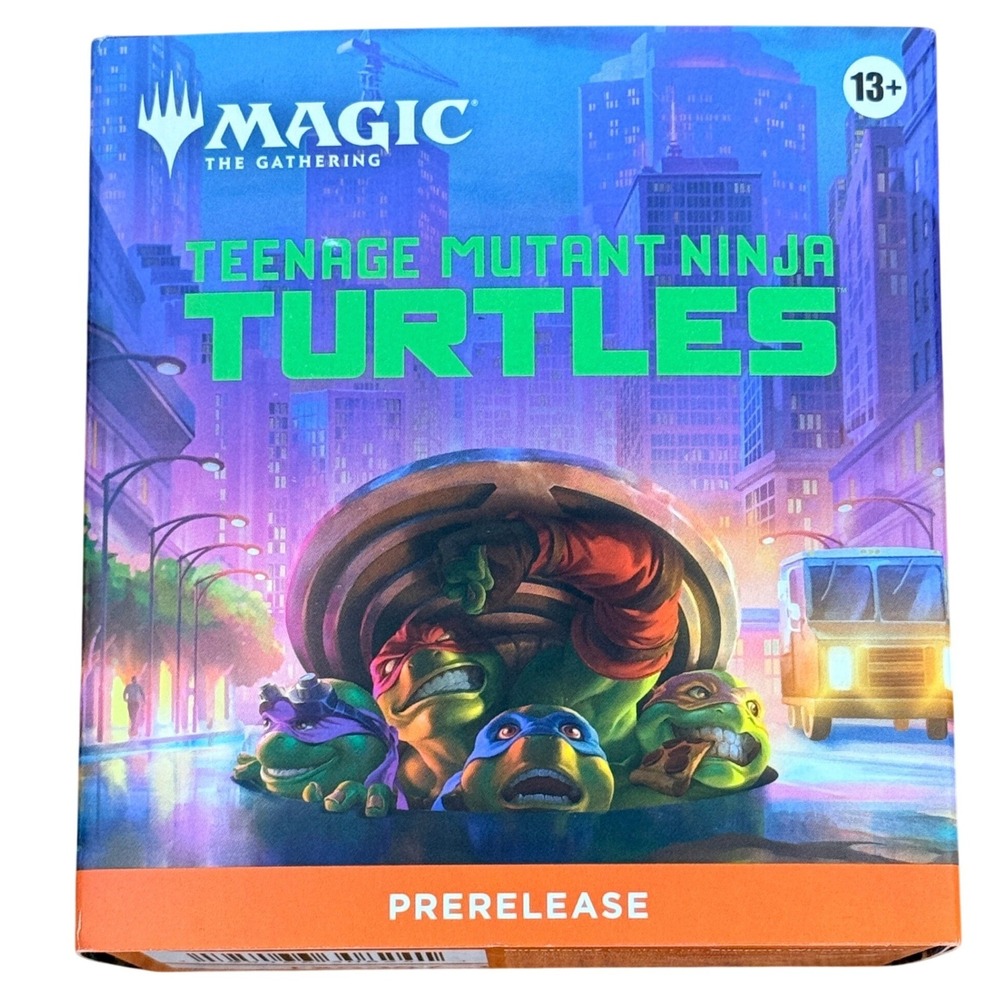 Magic The Gathering Secret Lair TMNT Prerelease Box Ninja Turtles Shredder Blue
